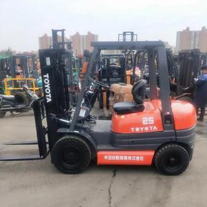 2.5Ton Used Diesel Forklift Truck for Japanese Engine Low Consumption High Efficiency Industrial Transport Forklift - Product Image 3
