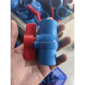 Pntek <span class=keywords><strong>10</strong></span> inç mavi PVC plastik soket küresel vana PN10 PN16 manuel güç su medya için sıcak satış OEM özelleştirilmiş destek - Product Image 3