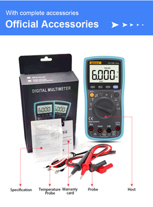 Multímetro Digital ZOYI VC17B+ 1000V/20A, Herramienta de Medición Electrónica de Alta Precisión - Product Image 6