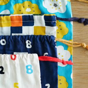 Wholesale Custom Personalized Organic Cotton Canvas Dust Bags Gift Bag Drawstring Bag With Double <b>String</b> - Product Image 5