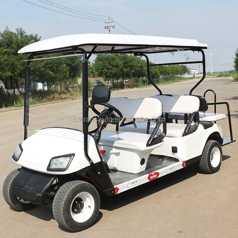 90-165Vスマート充電器付き4輪駆動ゴルフカートゴルフカートライトキット