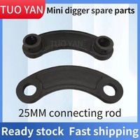 Pièces de rechange de haute qualité pour mini-excavatrice : Axe de godet 25 mm, Bielles de connexion pour châssis en H de 0,8 tonne, Bagues, Liaison de godet 1 tonne