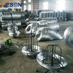 Hot-dipped galvanized gi wire 12 gauge 1mm 2mm for fencing