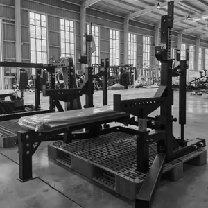 Mobile Competition <b>Squat</b> Power <b>Rack</b> With Training <b>Bench</b> For Professional Gym Weight Lifting Training - Product Image 2