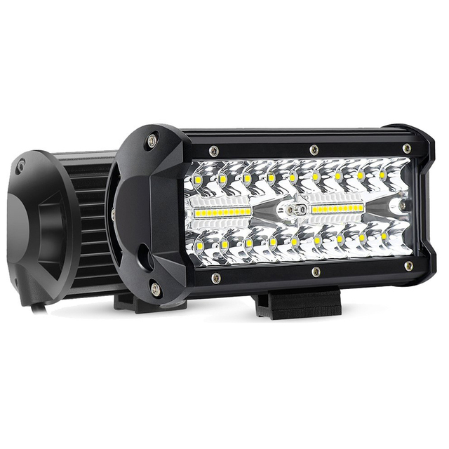 7 Inch Led Light Bar, 240W Flood Spot Combo Beam Pods Lights Off Road Fog Driving Work Light for Truck Pickup ATV UTV SUV Boat