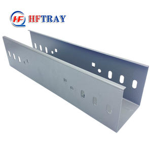 Bandeja de Cables con Recubrimiento en Aerosol Resistente al Fuego, Canalización de Cables Industrial Galvanizada, Impermeable para Exteriores, para Construcción de Edificios - Product Image 3