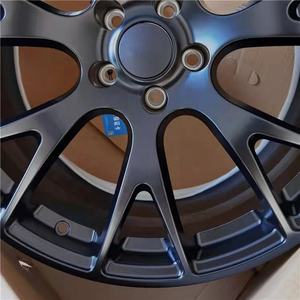 Rines Forjados Negros GY Deep Dish Personalizados y Duraderos de 18-24 Pulgadas 5x114.3 5x112 5x110 5x120 para <span class=keywords><strong>Mercedes</strong></span> W126 W201 AMG Benz C300 S550 - Product Image 3
