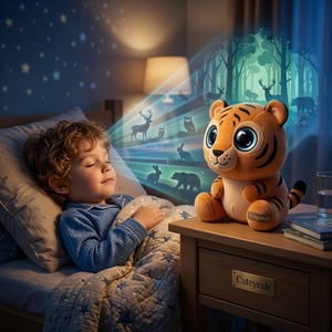 Peluche Tigre Parlant IA, Alimentée par ChatGPT, Éducation Précoce Multilingue, Conception Personnalisée, <span class=keywords><strong>Jouet</strong></span> Interactif Intelligent et Doux, Cuteyeah - Product Image 2