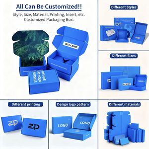 Nhà Máy Ban Đầu Top Bán Bao Bì Hộp In Ấn Màu Giấy Sóng Tự Pealing Bưu Phẩm Bưu Chính Vận Chuyển Bưu Phẩm Hộp - Product Image 4