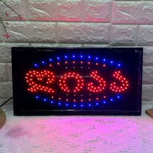 Georgian open LED billboard indoor hanging display <b>board</b> shop window sign directional sign decorative <b>light</b> luminous sign Custom - Product Image 1