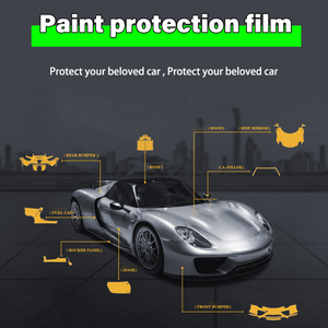 Película Protectora de Pintura <span class=keywords><strong>Dragon</strong></span> <span class=keywords><strong>Shield</strong></span> Premium Llumar Brillante PPF 7.5mil Transparente para Proteger Vehículos, Película TPU PPF Autoadhesiva para Autos - Product Image 5