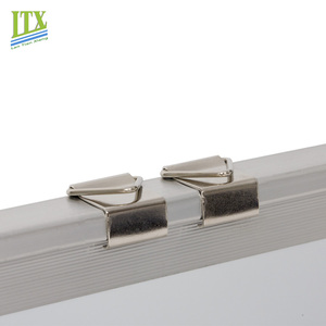 Tablero <span class=keywords><strong>blanco</strong></span> de aluminio para escuela y niños, pizarra blanca pequeña de borrado en seco magnético con marco - Product Image 5