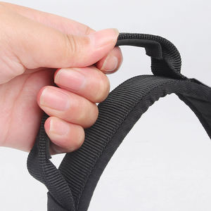 <span class=keywords><strong>Collar</strong></span> de perro resistente ajustable de nailon de doble capa con mango de diseño táctico para perros grandes y medianos, hecho de poliéster duradero - Product Image 4