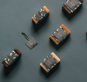 Hộp Trượt Giấy Các Tông Màu Xanh Lá Thân Thiện Với Môi Trường Hộp Đóng Gói Xà Phòng Tắm Thủ Công - Product Image 4