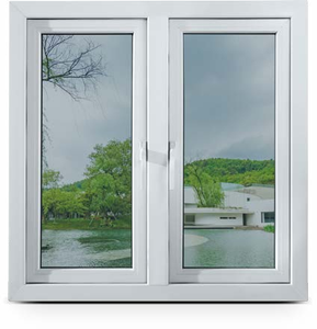 Fenêtres coulissantes en <span class=keywords><strong>PVC</strong></span> blanc, <span class=keywords><strong>vitrage</strong></span> simple ou <span class=keywords><strong>double</strong></span> trempé, avec quincaillerie sécurisée pour maison - Product Image 1