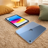 Étui de tablette transparent noir en TPU pour iPad 9e/8e/7e génération 10,2 pouces, étui antichoc en TPU pour tablette