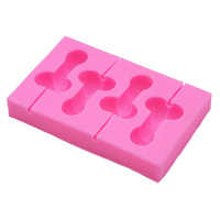 Lollipop Silikon-Fondantform Schokoladen-Kuchendekorationsform DIY Backwerkzeug