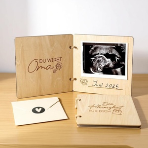 Carnet en bois pour la fête des Mères, affichage d'image d'<span class=keywords><strong>annonce</strong></span> de <span class=keywords><strong>grossesse</strong></span> - Product Image 1