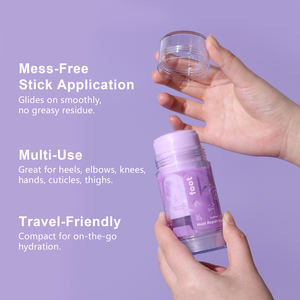 <span class=keywords><strong>Solo</strong></span> logotipo personalizado estándar lavanda Bálsamo hidratante para pies Anti Chaps Stick invierno bálsamo antigrietas - Product Image 5