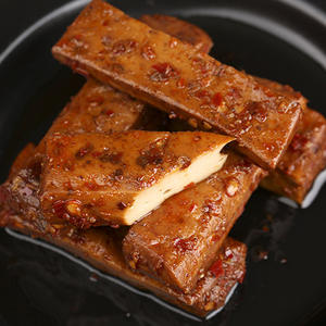 Chongqing especialidad setas secas y <span class=keywords><strong>tofu</strong></span> mano Halal vegetariano molido <span class=keywords><strong>tofu</strong></span> seco aperitivos picantes aperitivos al por mayor - Product Image 4