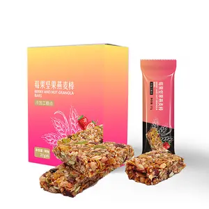 Oat Choco Muesli Bar Survival Food Meal Kernel Biscuit Protein High Energy Berry Nut Granola Bars