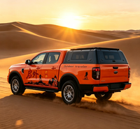 Couverture de benne haute pour pick-up Fiat, en acier carbone noir de haute qualité, protection tout-terrain 4x4, avec installation facile