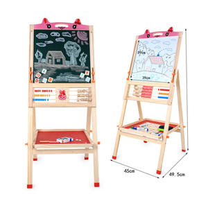 优质家用可调高度木制儿童架绘图板 - Product Image 4