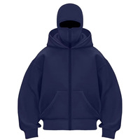Cagoule zippée confortable pour homme, en matière premium, respirante et légère, idéale pour les sports de plein air, couleur unie
