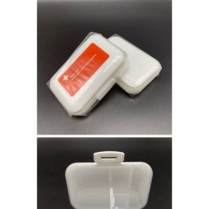 Pilulier portable, mini boîte de rangement pour médicaments, 8 compartiments en plastique pour usage quotidien - Product Image 2