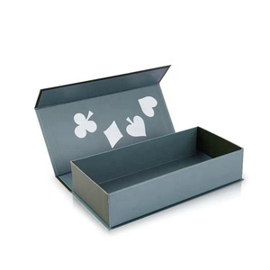 Customized Logo Magnetic Closure Playing Card Paper Packaging Gift Boxes