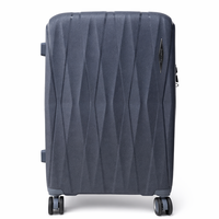 Lot de valises rigides incassables 100 % PP, 20, 24, 28 pouces, légères et durables, avec roulettes, fabrication OEM