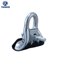 TANHO Colliers de suspension isolés électriques en aluminium TH94 pour câbles isolés ADSS