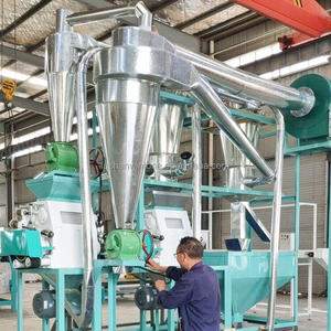 Machine à moudre le maïs <span class=keywords><strong>Win</strong></span> Tone 10TPD avec moteur et engrenage, moulin à farine à entraînement par engrenage pour une longue durée de vie à un prix compétitif - Product Image 5