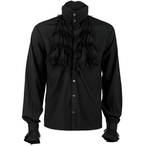 <span class=keywords><strong>Homme</strong></span> <span class=keywords><strong>Steampunk</strong></span> Trench Coat/Chemise Vintage Prince Overcoat Medieval Renaissance Jacket Victorian Edwardian Cosplay Costume - Product Image 2