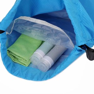 Swim <b>Backpack</b> Waterproof Oxford Cloth 15L <b>Drawstring</b> Bag For Men Women Outdoor Sports Beach Use - Product Image 4