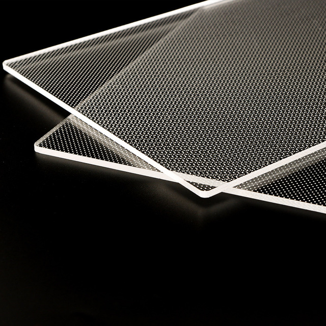 Optical Grade PMMA Acrylic Laser Dotting Light Guide Plate LED Backlight Ultra-Thin 2+mm Customizable OEM/ODM A4 Size Model SN-Y