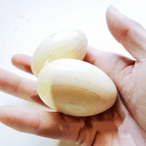 Wholesale Wooden Egg Shaped Maracas Shaker Toy Orff Percussion <b>Instrument</b> <b>Musical</b> <b>Instruments</b> Wood Egg Shakers Early Education - Product Image 2