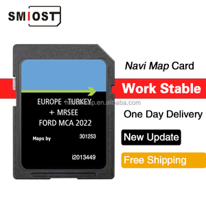 Para SMIOST 8GB Kuga para Galaxy Europe Car GPS Navigation con para <span class=keywords><strong>Tomtom</strong></span> CID SD Map Memory Card Material plástico para Ford MCA - Product Image 1
