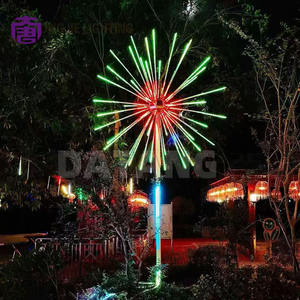 Dynamic Outdoor IP65 Waterproof <b>LED</b> Firework <b>Tree</b> <b>Light</b> Customizable Color for Landscape Urban Street Restaurant Holiday Decor - Product Image 2