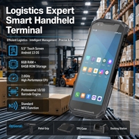 Terminal de Datos Móvil Industrial Resistente CMX-F505 con 6GB de RAM, NFC y Motor de Código de Barras Profesional, Gran Venta