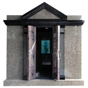 Vietnam MA01 Stone Mausoleum for Cemetery Use UnionStone Brand with Export Wooden <b>Crate</b> Packing - Product Image 5