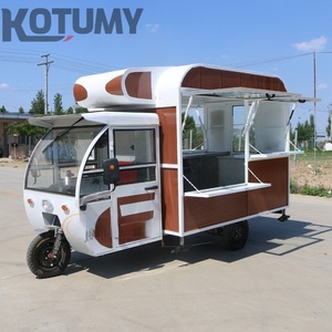 Multifunktion aler Street Food Cart Mobiler Lebensmittel anhänger für Nacht märkte im Freien - Product Image 5