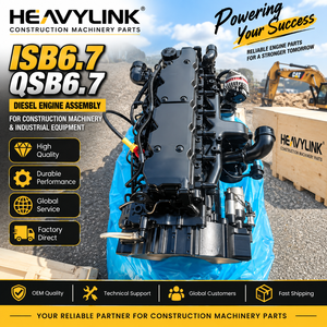 Conjunto de Motor Diésel ISB6.7 QSB6.7 para Maquinaria de Construcción, Motor de Repuesto para Excavadora y Tractor - Product Image 2