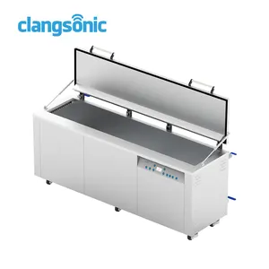 Germany supersonic 4000W industrial large capacity 500 liters degreasing ultrasonic stencil cleaner with filter and oil sikimmer