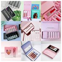 Ensemble de maquillage pour les lèvres de luxe 3 en 1, marque privée, rouge à lèvres, gloss à lèvres, crayon à lèvres