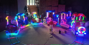 Nuevo Tren Eléctrico Pequeño para Niños, Atracción de Parque de Diversiones, Mini Tren sobre Rieles, Juegos Infantiles en Venta - Product Image 3
