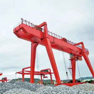 Professioneller 30 Tonnen 40 Tonnen 50 Tonnen Schiene Doppelträger-Reisegran mit Trolley