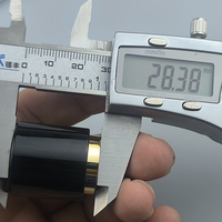 Nuevo diseño Fea15mm botella de plástico tapa superior tapas de cilindro botellas sin derrames tapas de Perfume cosmético para botella de Perfume FDP0161