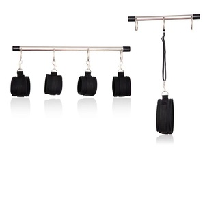 Wholesale Adult Sex <b>Toys</b> BDSM Restraint Training <b>Tools</b> Steel Tube Open Leg Ankle Shackles Set - Product Image 6