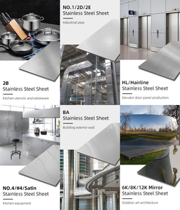 Chất lượng cao 201 tấm thép không gỉ tấm tùy chỉnh độ dày 0.3-80mm chống gỉ sử dụng rộng rãi trong máy móc công nghiệp - Product Image 5
